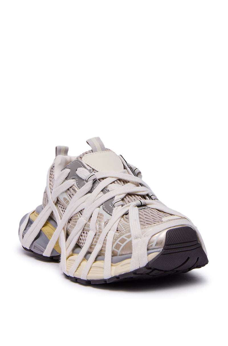 White Flat Sneaker