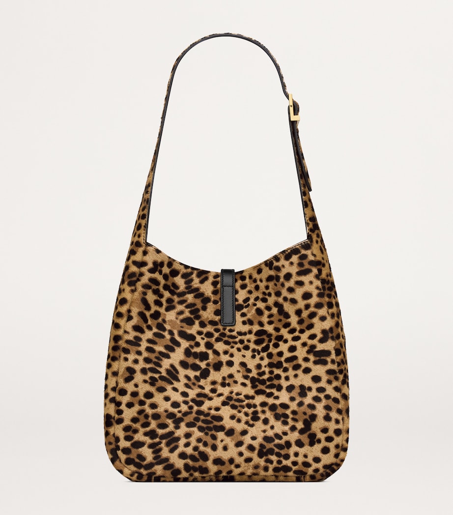 Leopard Print Hobo Shoulder Bag