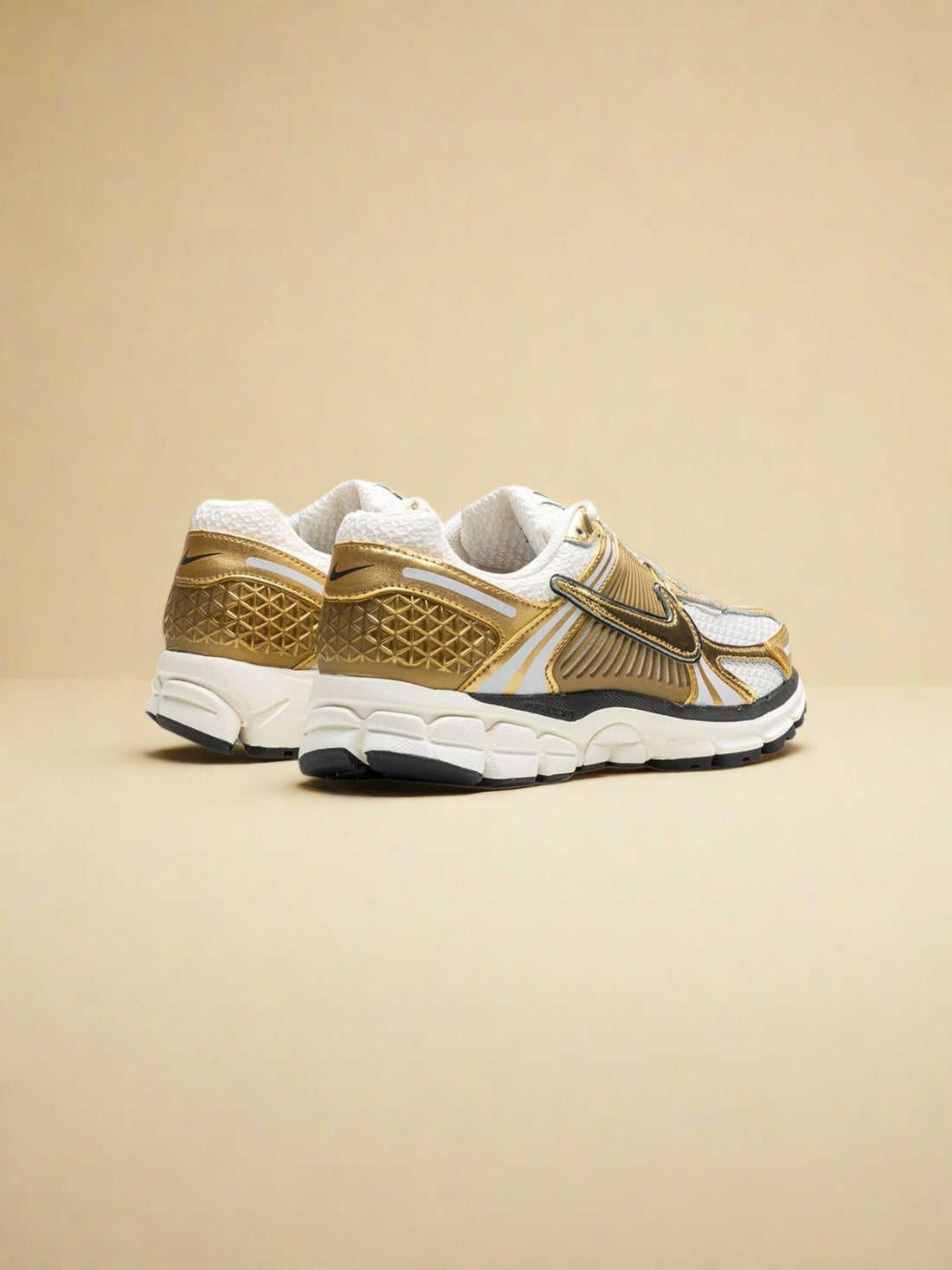 "Metallic Gold" Sneakers