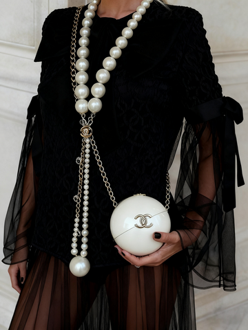 Crossbody Pearl Bag